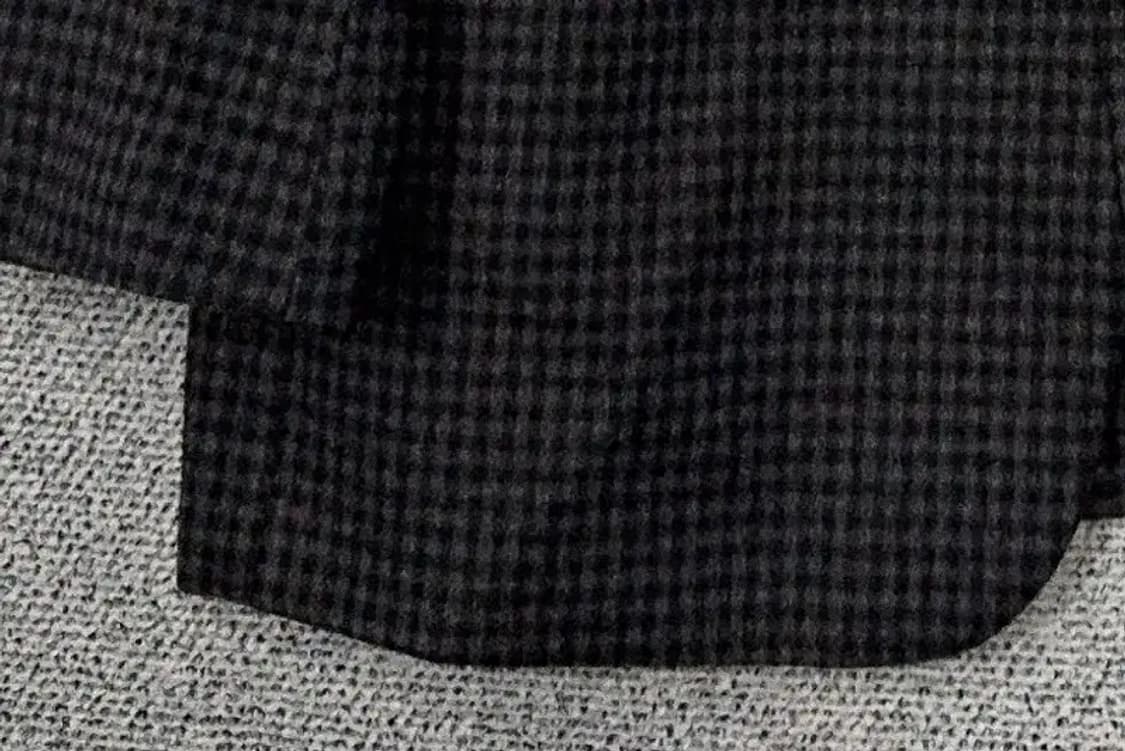 입생로랑 체크 블랙 블레이저 100 상품이미지6