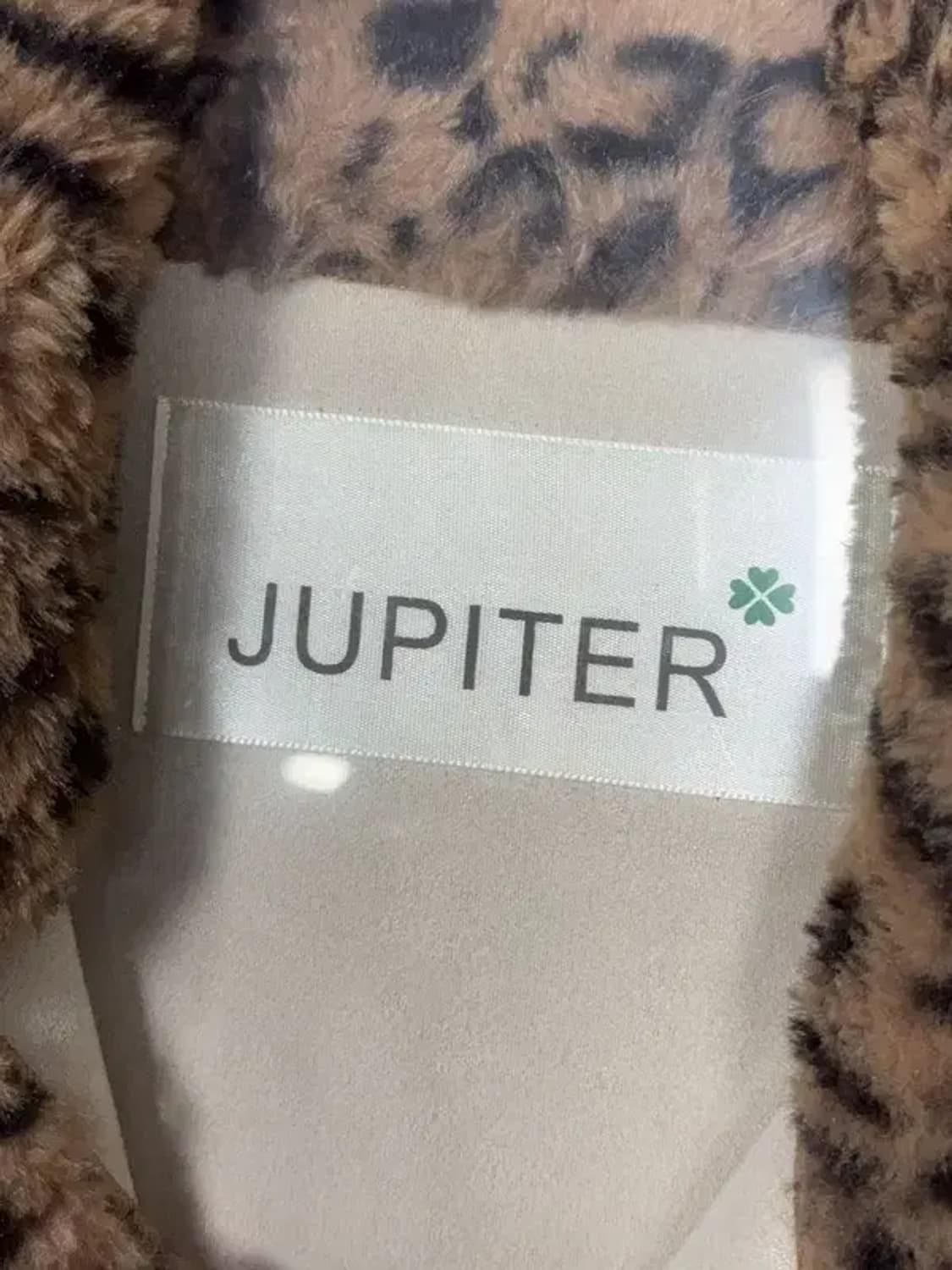 여성 빈티지 호피 무늬 뽀글이 후리스 자켓 FREE 상품이미지7