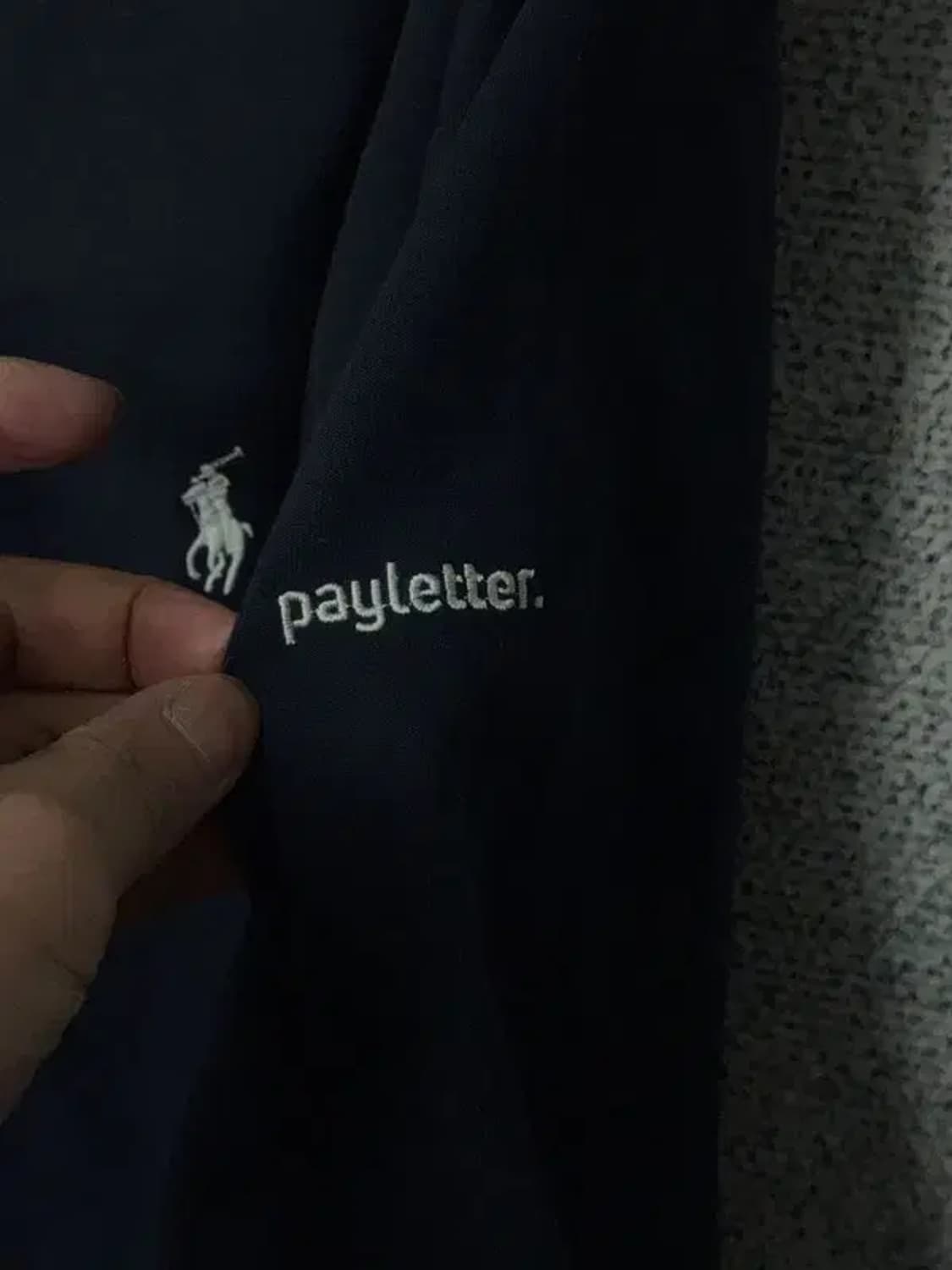 폴로 랄프로렌 네이비 로고 후드 집업 XL 상품이미지8