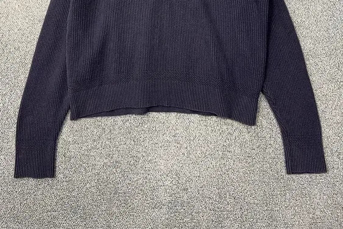 아베크롬비 네이비 캐주얼 반집업 니트 S 상품이미지4