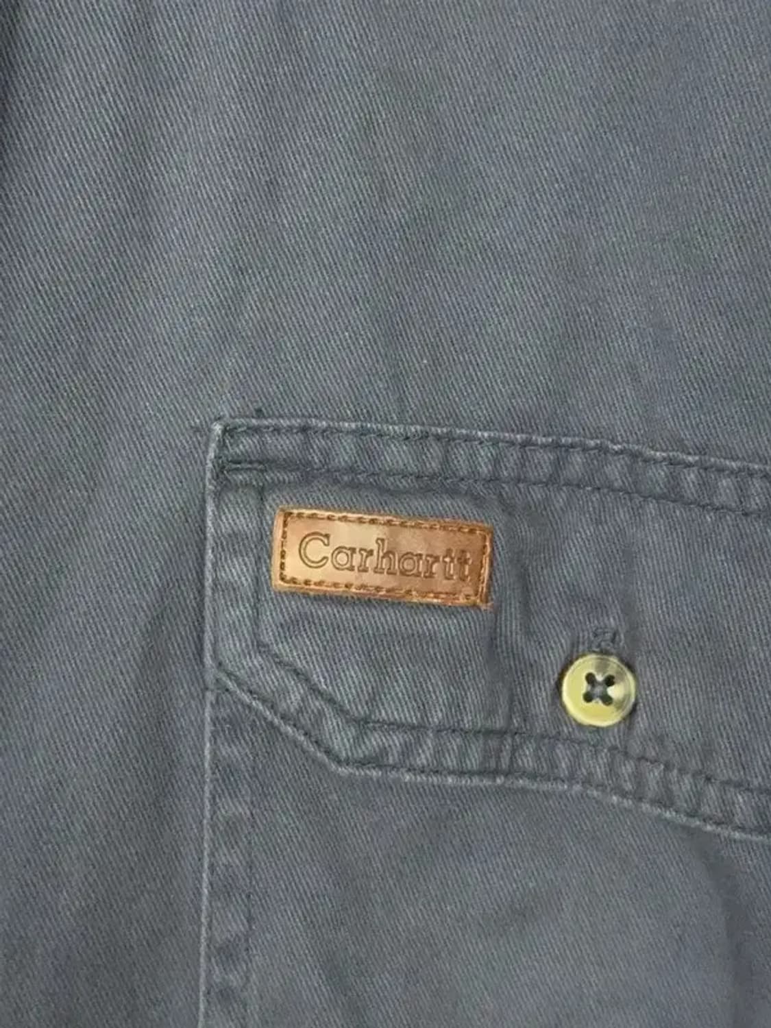 칼하트 네이비 투포켓 빈티지 오버핏 셔츠 L 상품이미지7