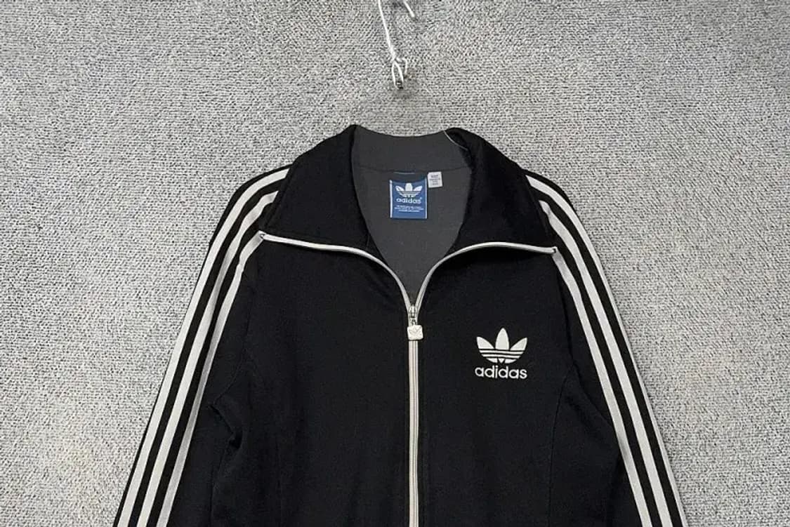 아디다스 검흰 유로파 트랙탑 집업 저지 100 상품이미지3