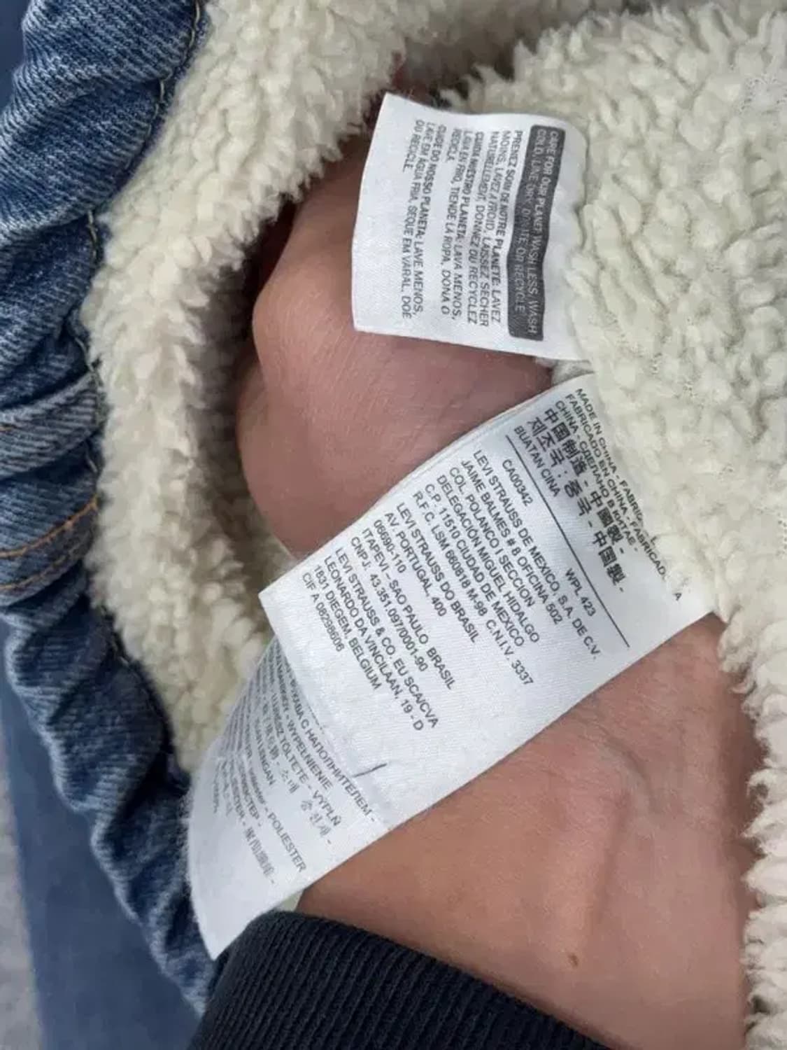 리바이스 쉐르파 데님 자켓 S/P/CH 상품이미지9