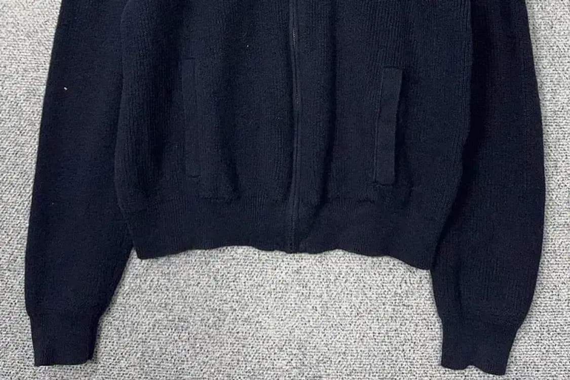 폴로 랄프로렌 네이비 로고 니트 집업 L 상품이미지4