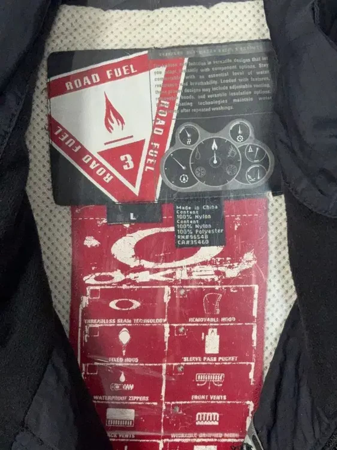 게스 네이비 후드 바람막이 L 상품이미지6