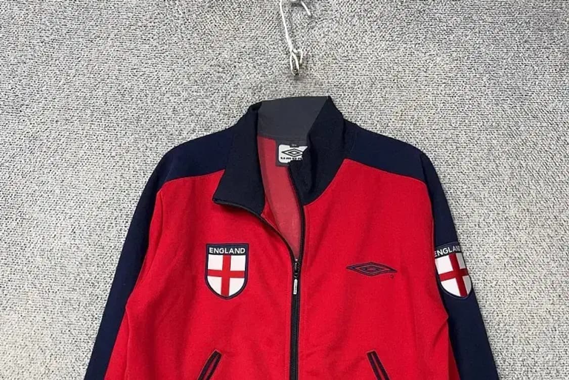 엄브로 잉글랜드 레드 집업 저지 90 상품이미지3