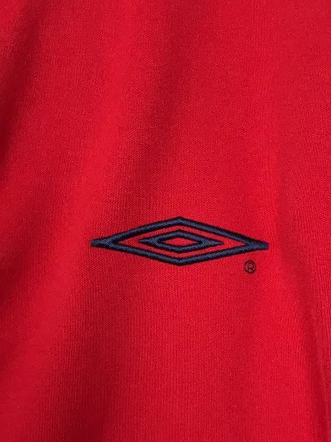 엄브로 잉글랜드 레드 집업 저지 90 상품이미지8