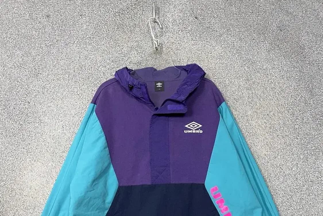 엄브로 스트릿 빈티지 멀티컬러 후드 아노락 100(L) 상품이미지3