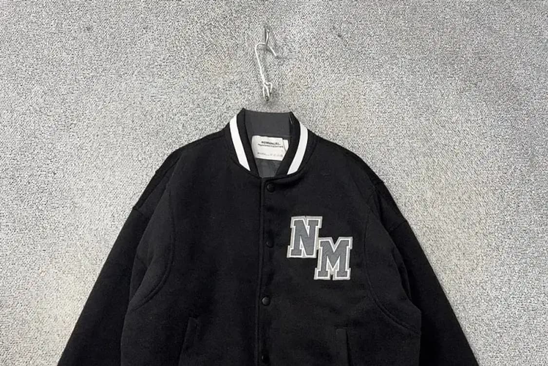 노매뉴얼 백자수 단가라 블랙 바시티 L 상품이미지3