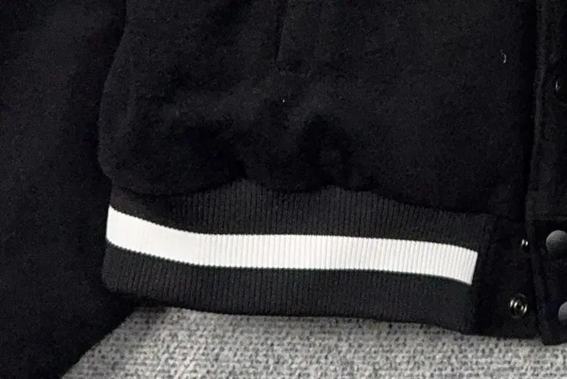 노매뉴얼 백자수 단가라 블랙 바시티 L 상품이미지5