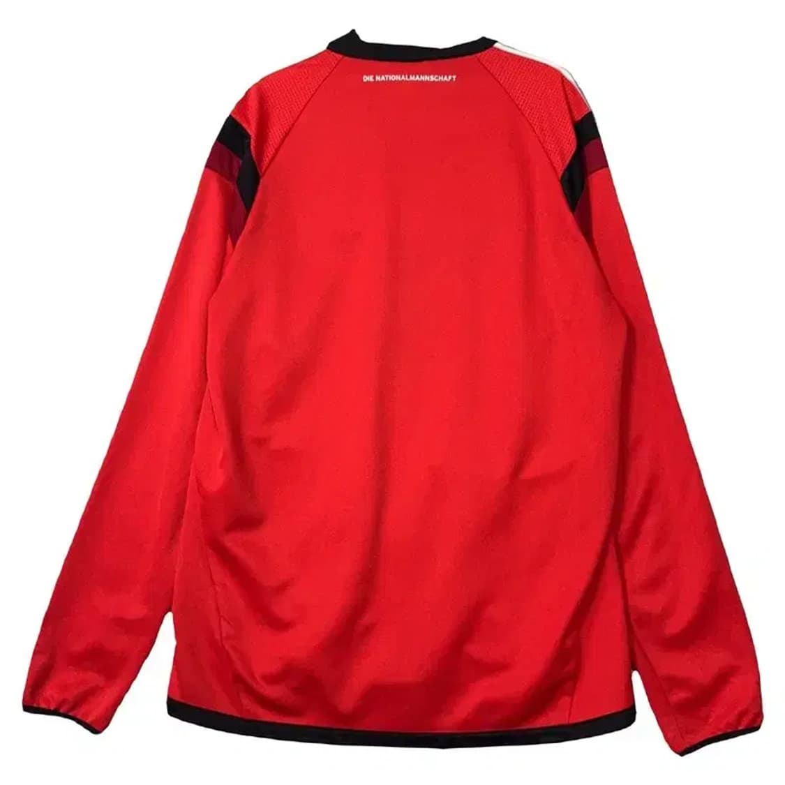 아디다스 독일 빨흰 트랙탑 집업 저지 100 상품이미지2