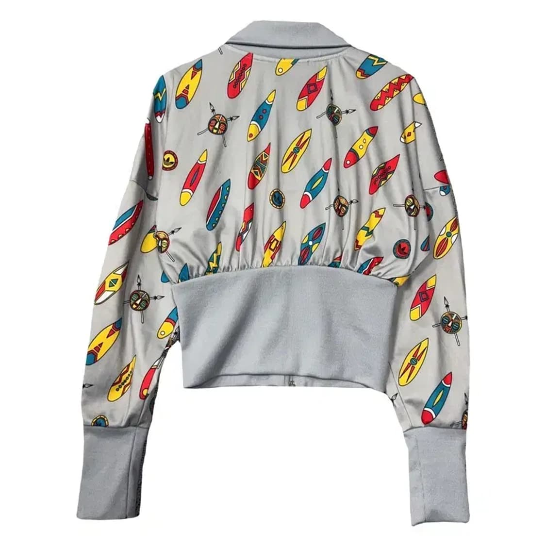 아디다스 제레미스캇 크롭 빈티지 트랙탑 집업 저지 90 상품이미지2