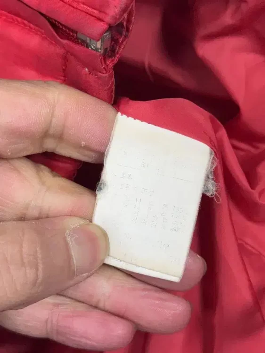 노스페이스 800 레드 다운 패딩 조끼 90 상품이미지10