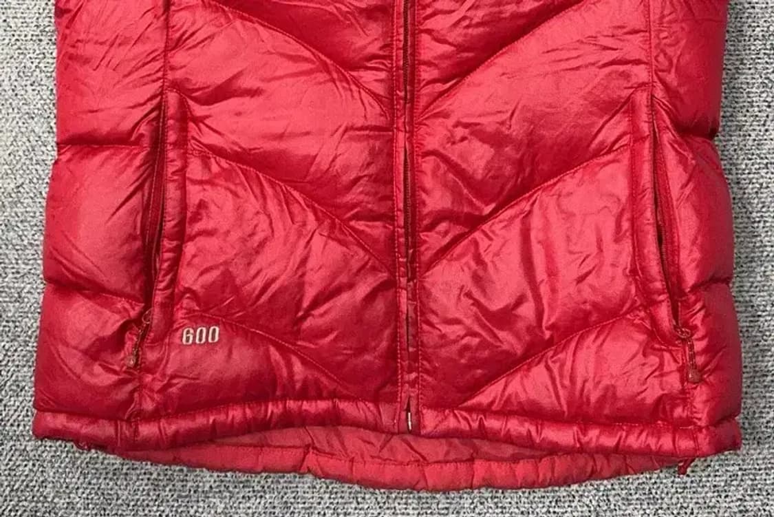노스페이스 800 레드 다운 패딩 조끼 90 상품이미지4