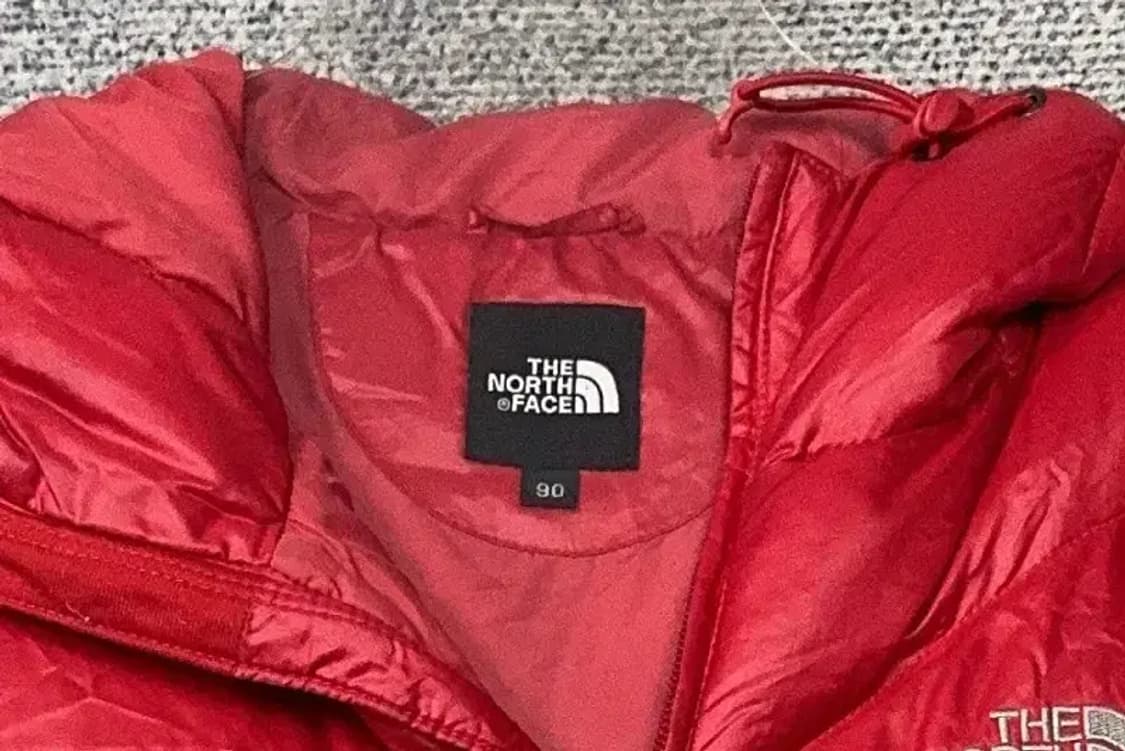 노스페이스 800 레드 다운 패딩 조끼 90 상품이미지5