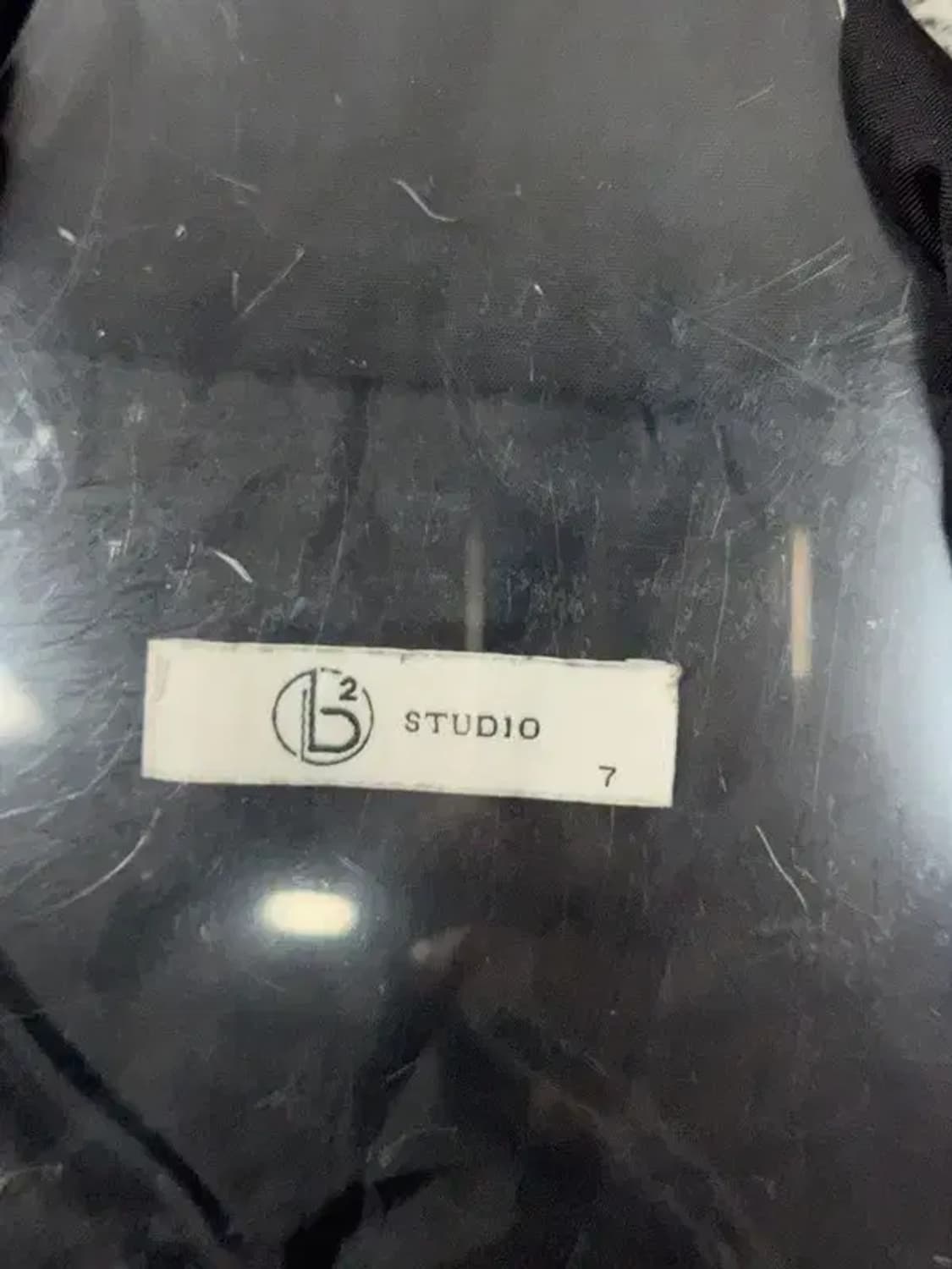 빈티지 블랙 스티치 오버핏 자켓 XL 상품이미지5