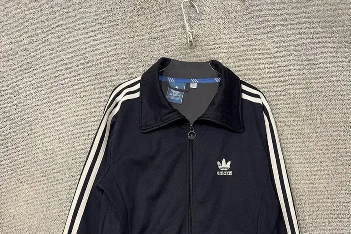 아디다스 남흰 불꽃 트랙탑 집업 저지 100 상품이미지3