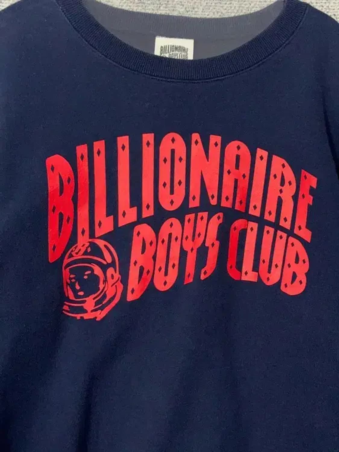 빌리네어 보이즈 클럽 프린팅 네이비 맨투맨 95 상품이미지6