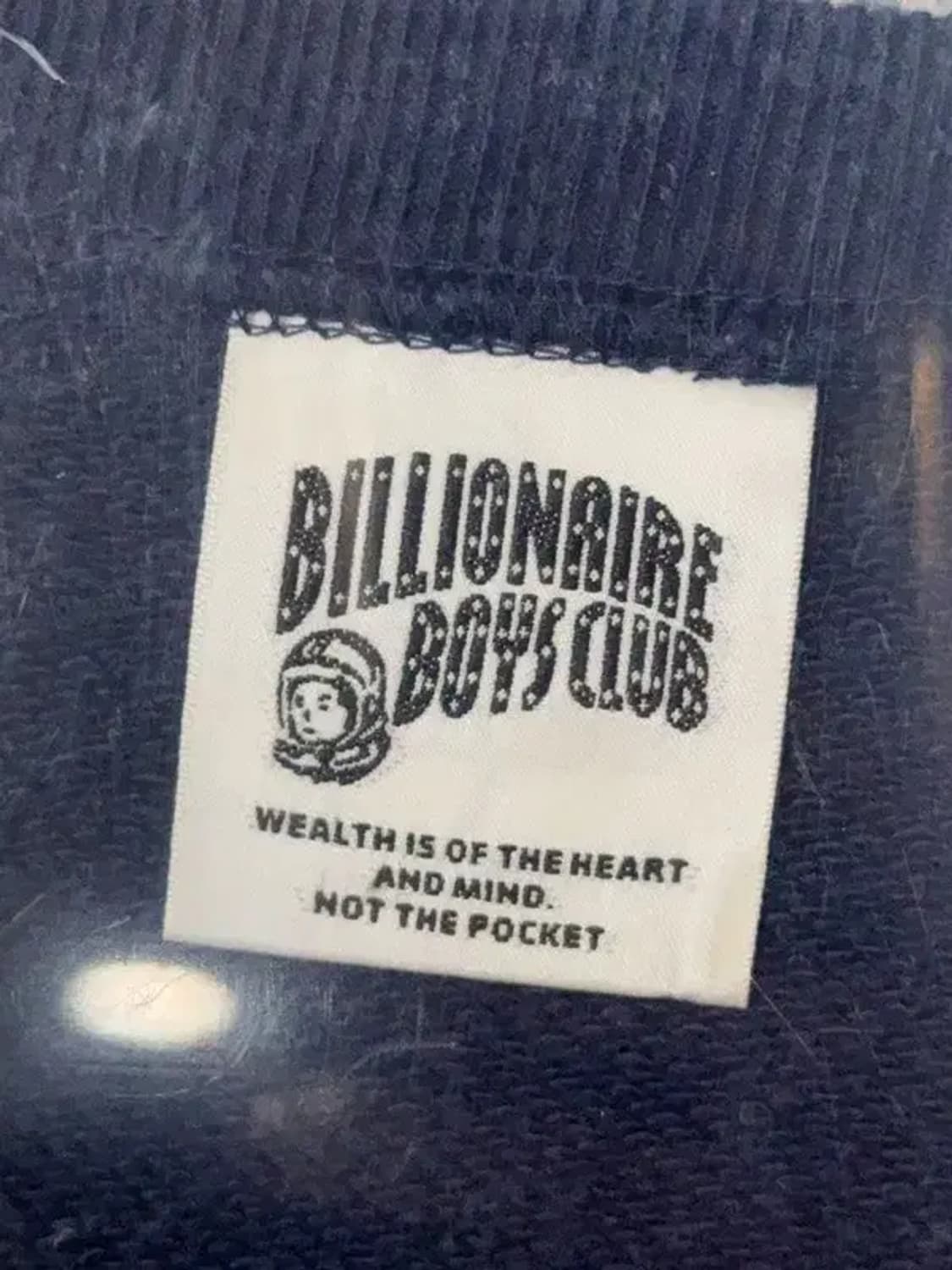 빌리네어 보이즈 클럽 프린팅 네이비 맨투맨 95 상품이미지8