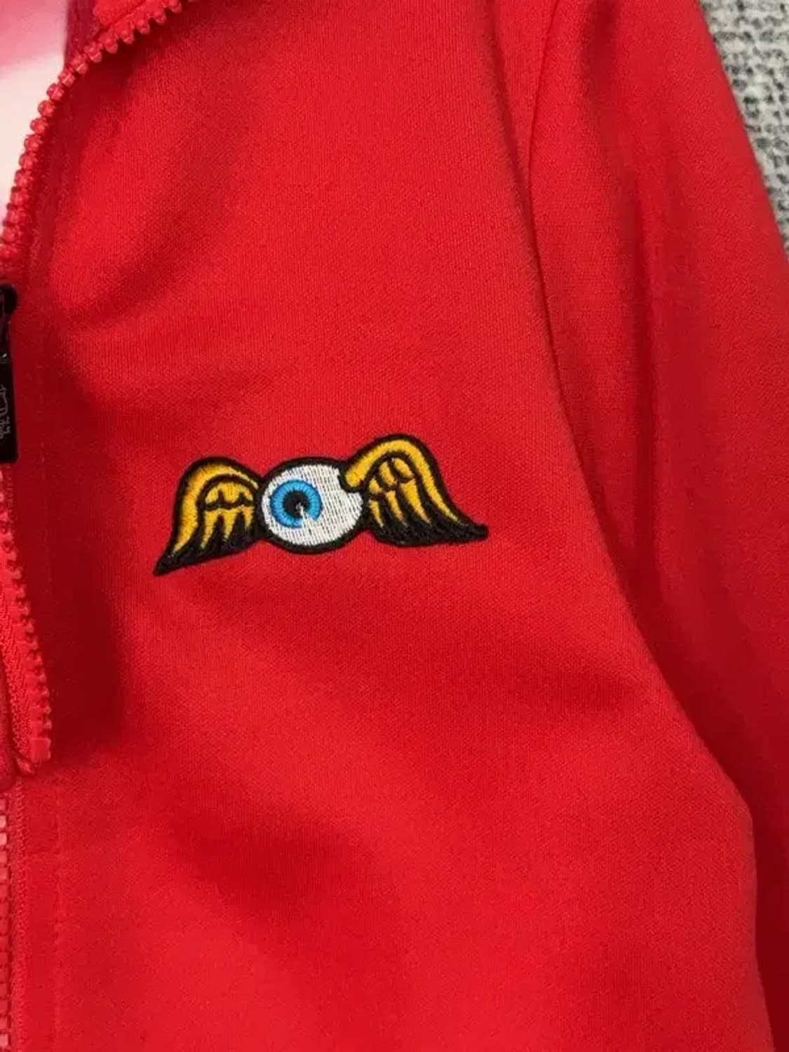 본더치 2-ZIP 빈티지 레드 트랙탑 집업 저지 100 상품이미지7