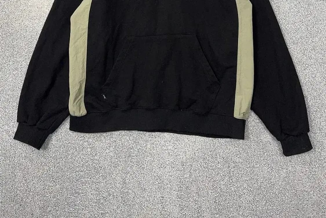 꼼파뇨 프린팅 블랙 오버핏 스웻 후드티 XL 상품이미지4