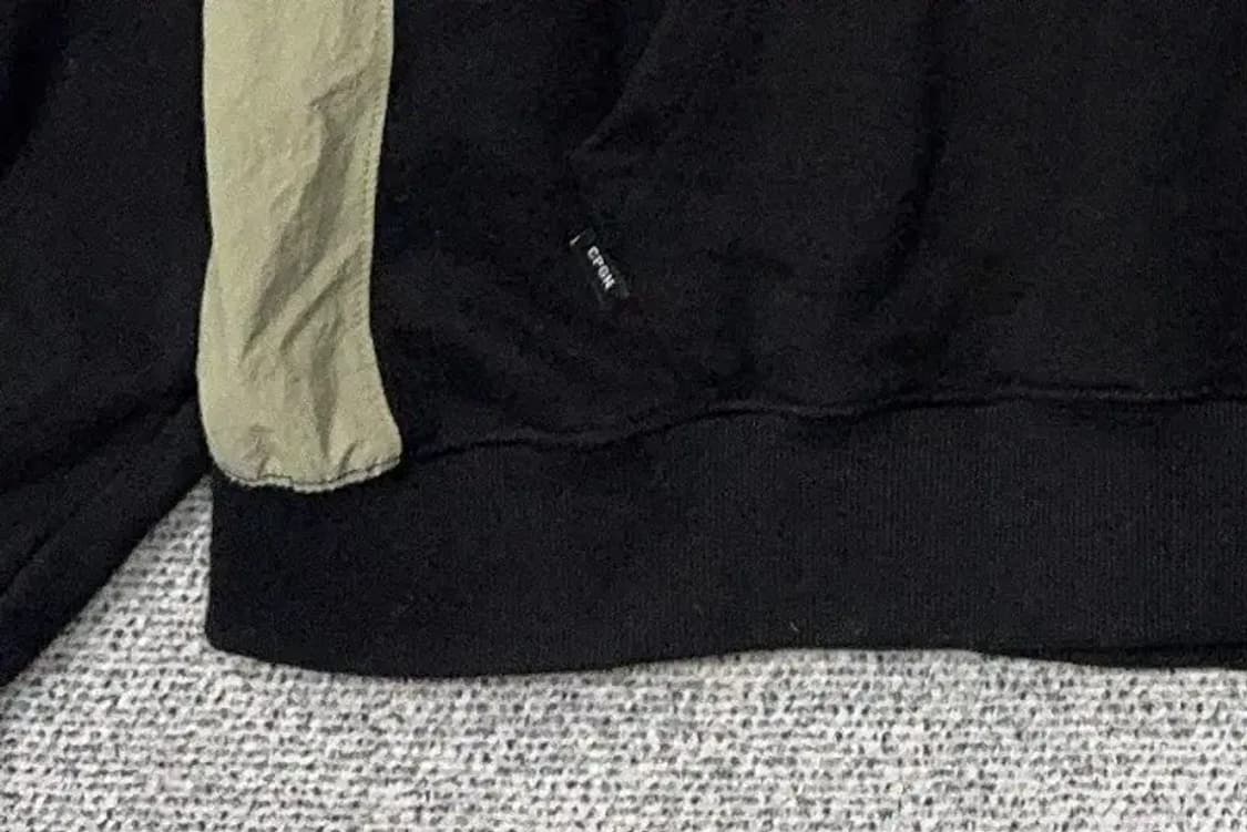 꼼파뇨 프린팅 블랙 오버핏 스웻 후드티 XL 상품이미지5