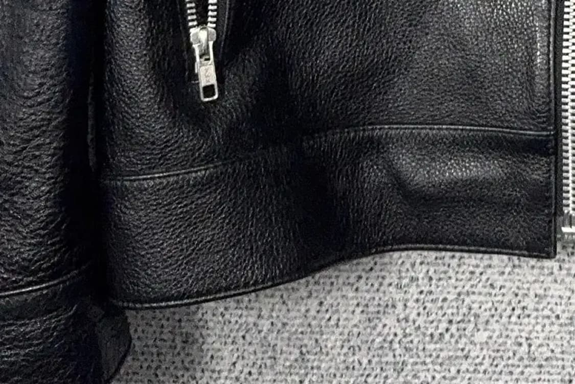 드로우핏 소가죽 빈티지 레더 자켓 M 상품이미지6