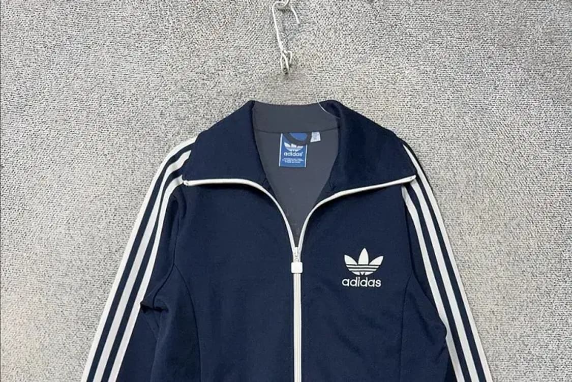 아디다스 유로파 남흰 트랙탑 집업 저지 95 상품이미지3