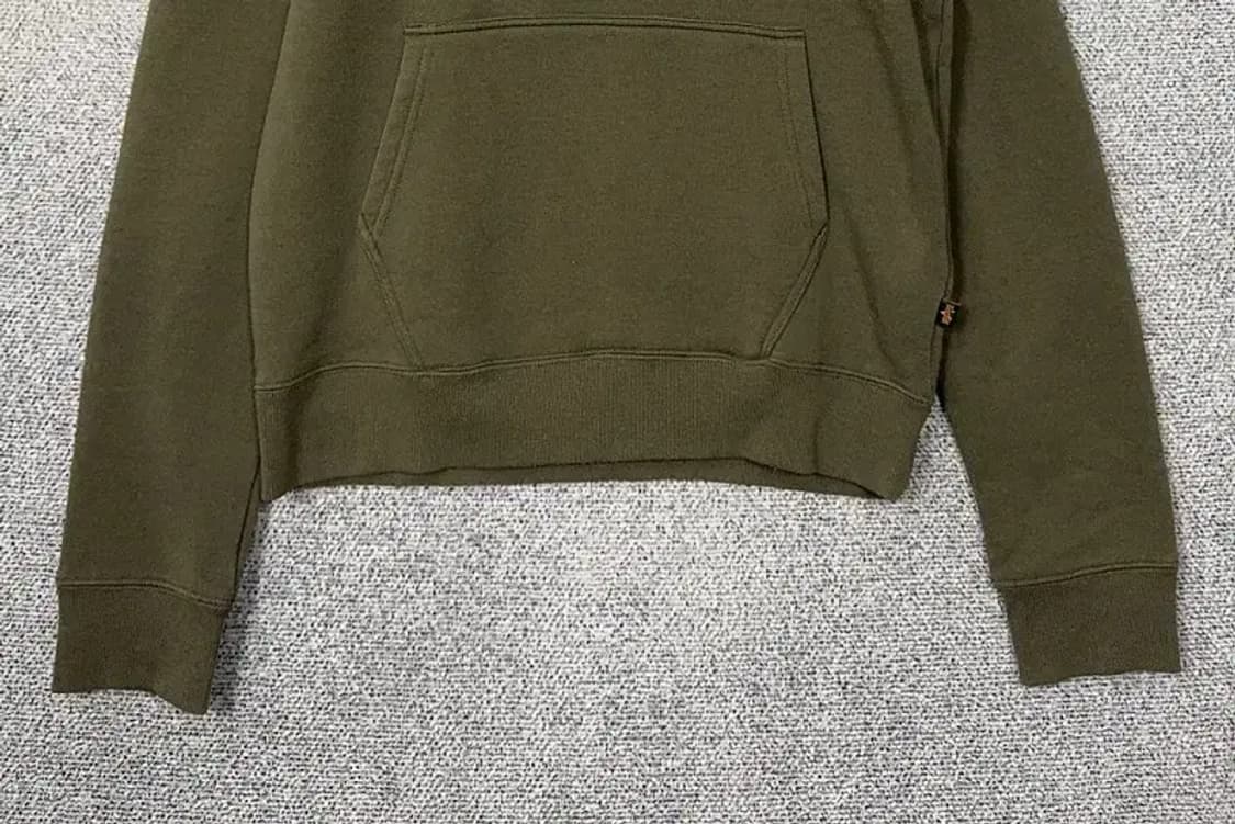 알파 인더스트리 프린팅 카키 후드티 M/M 상품이미지4