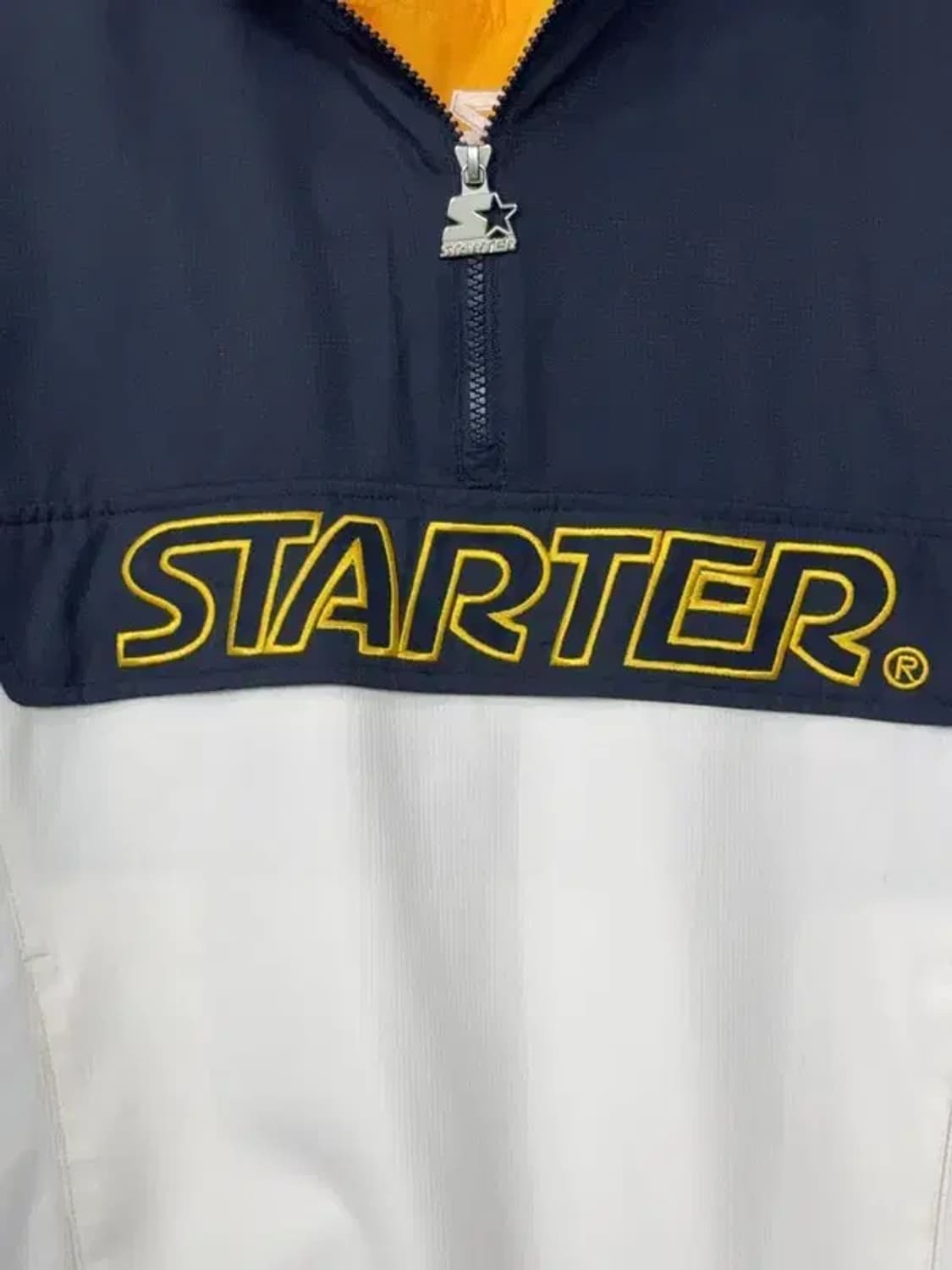 스타터 프린팅 올드스쿨 풀오버 반집업 아노락 M 상품이미지6