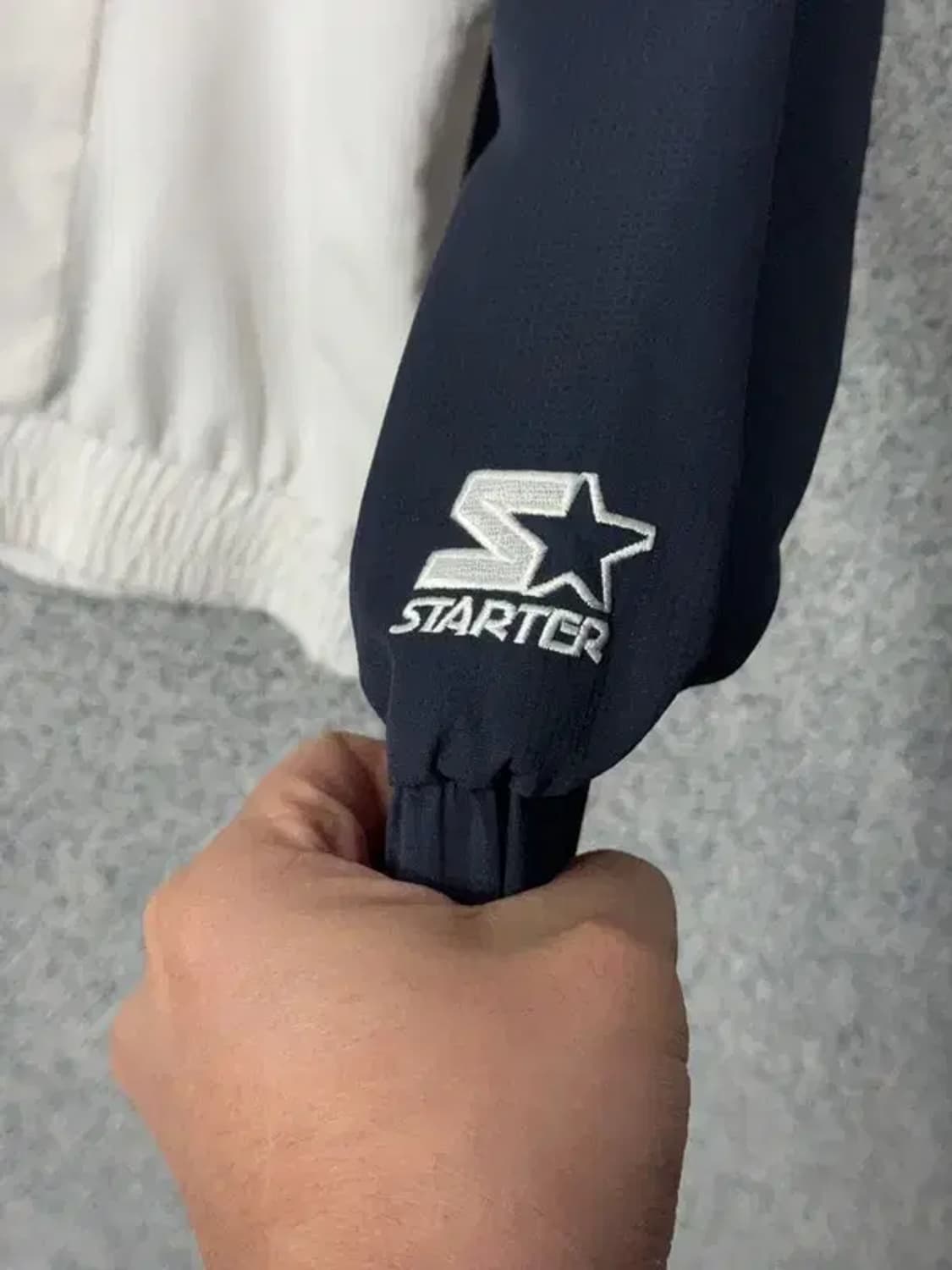 스타터 프린팅 올드스쿨 풀오버 반집업 아노락 M 상품이미지7