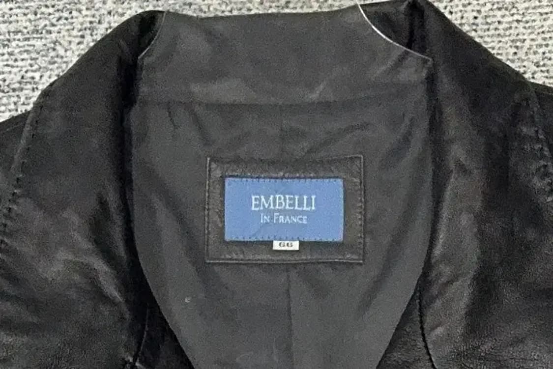 빈티지 블랙 양가죽 코트 66 상품이미지5