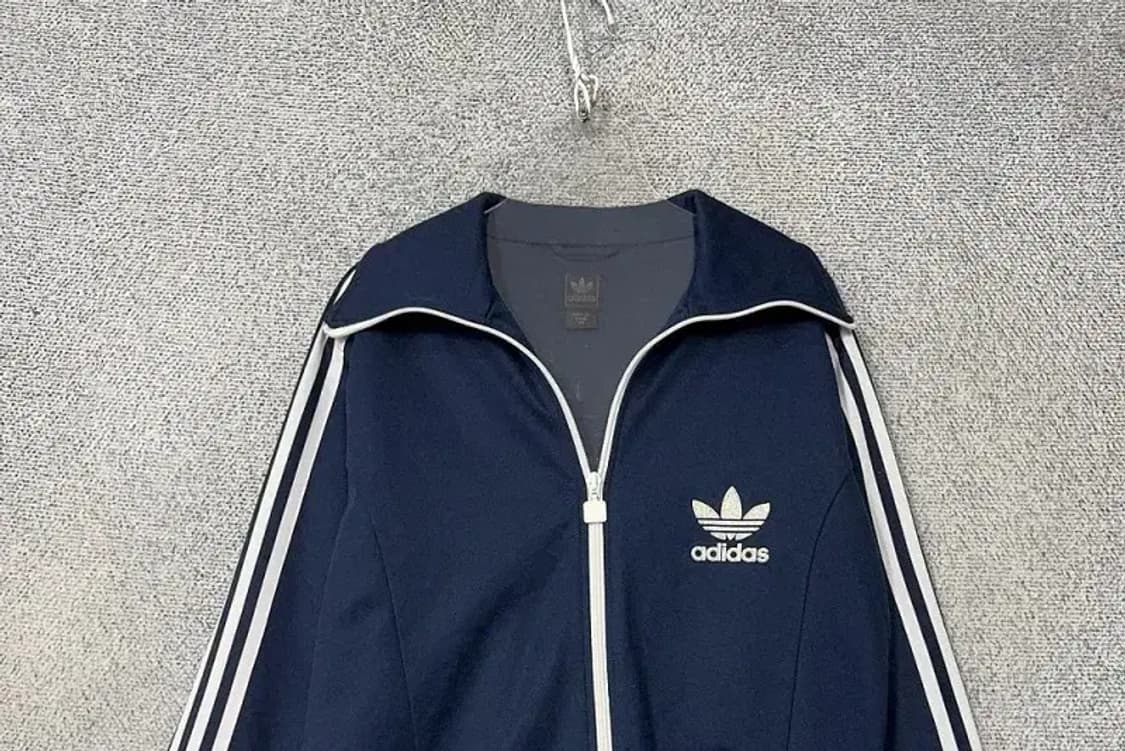 아디다스 흑탭 남흰 유로파 트랙탑 집업 100 상품이미지3