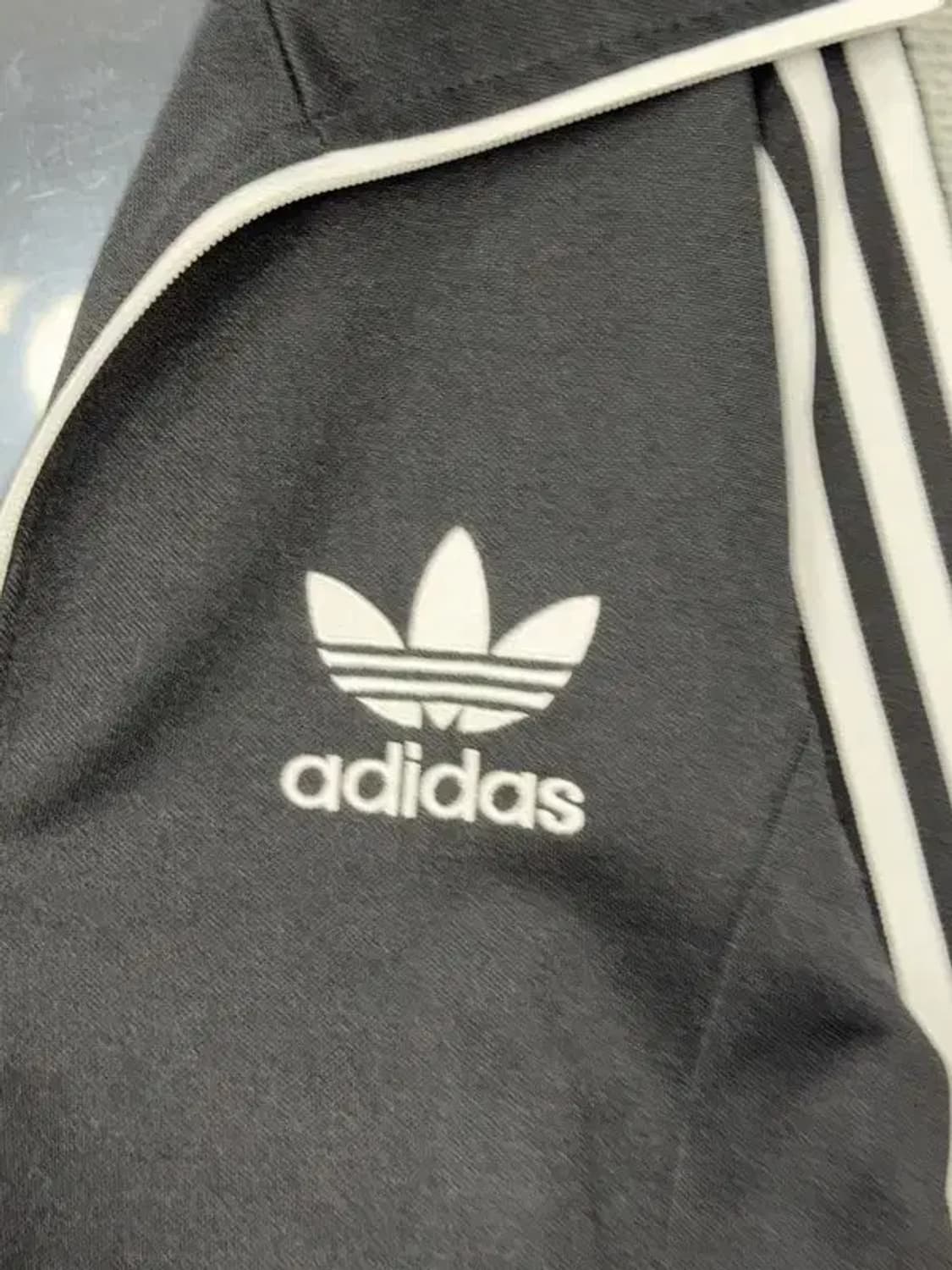 아디다스 유로파 검흰 트랙탑 집업 저지 95 상품이미지5