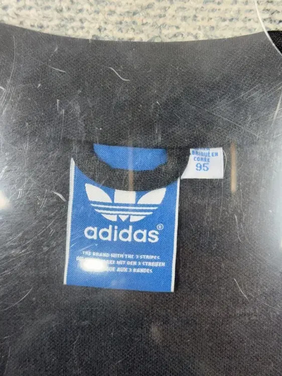 아디다스 유로파 검흰 트랙탑 집업 저지 95 상품이미지6