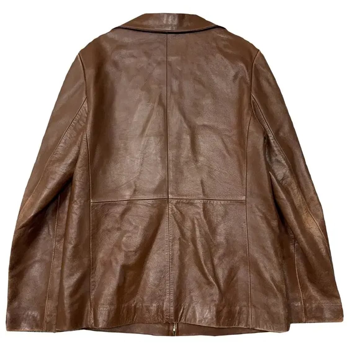 여성 빈티지 쉽스킨 브라운 양가죽 자켓 77 상품이미지2