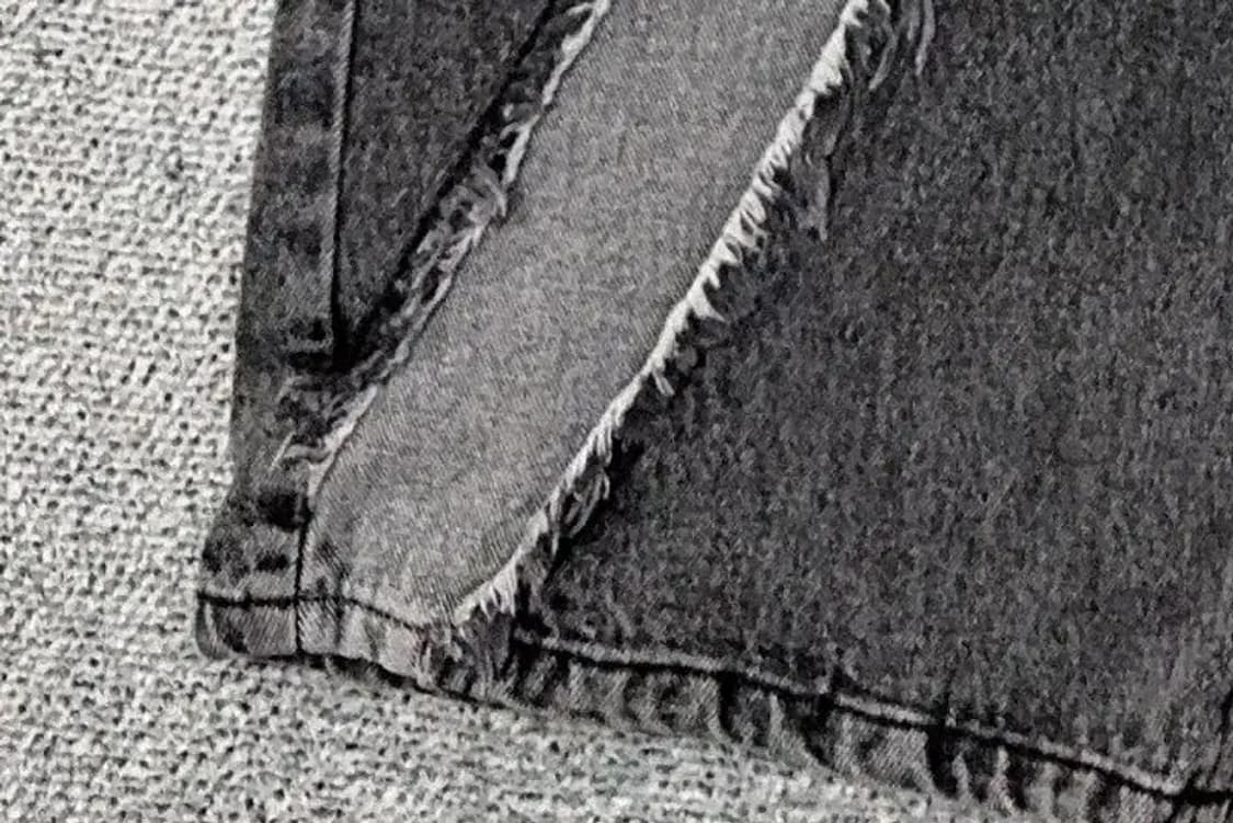 세인트 마틴 빈티지 흑청 데님팬츠 L 상품이미지5