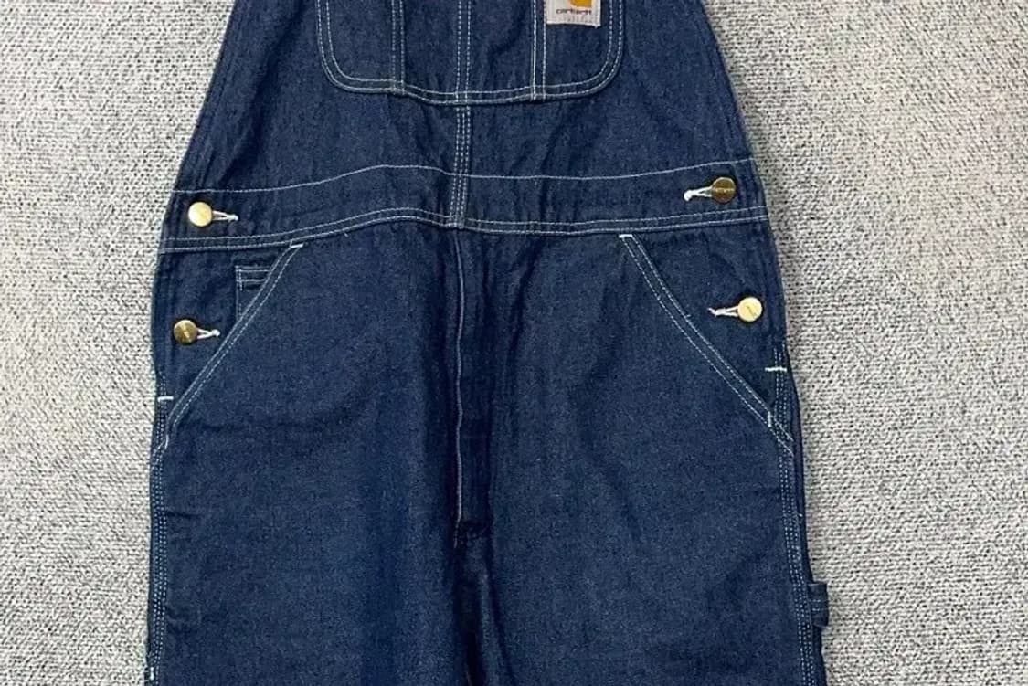 칼하트 데님 카펜터 점프수트 32x30 상품이미지4