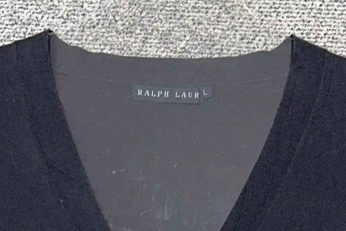 폴로 랄프로렌 올네이비 로고 니트 가디건 L 상품이미지5