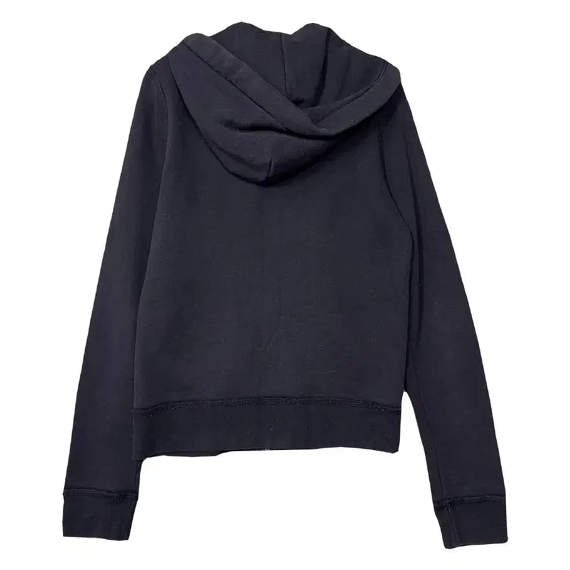 아베크롬비 스펠 로고 Y2K 네이비 후드 집업 XL 상품이미지2