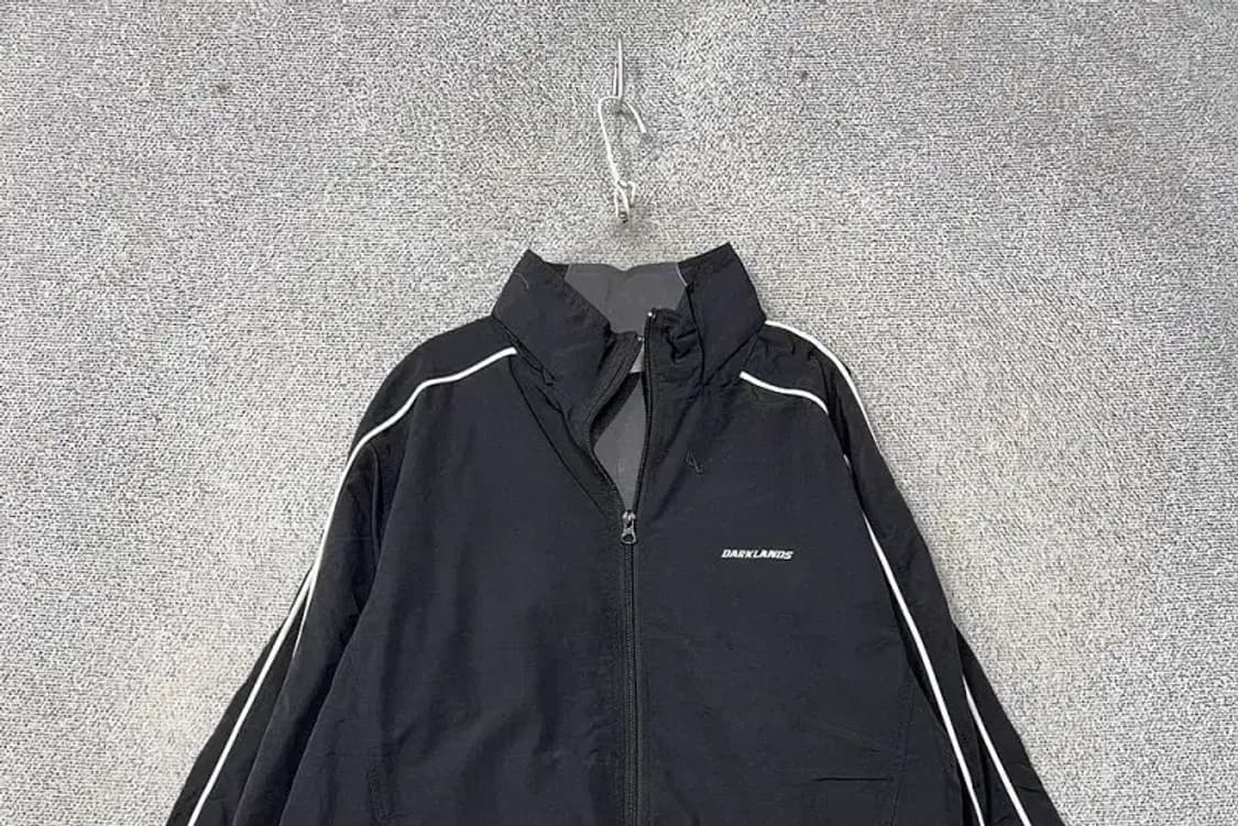 인사일런스 블랙 나일론 윈드자켓 XL 상품이미지3