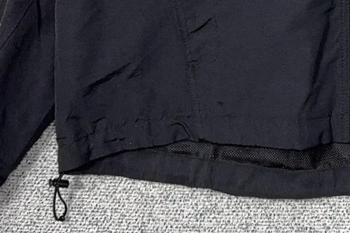 인사일런스 블랙 나일론 윈드자켓 XL 상품이미지5