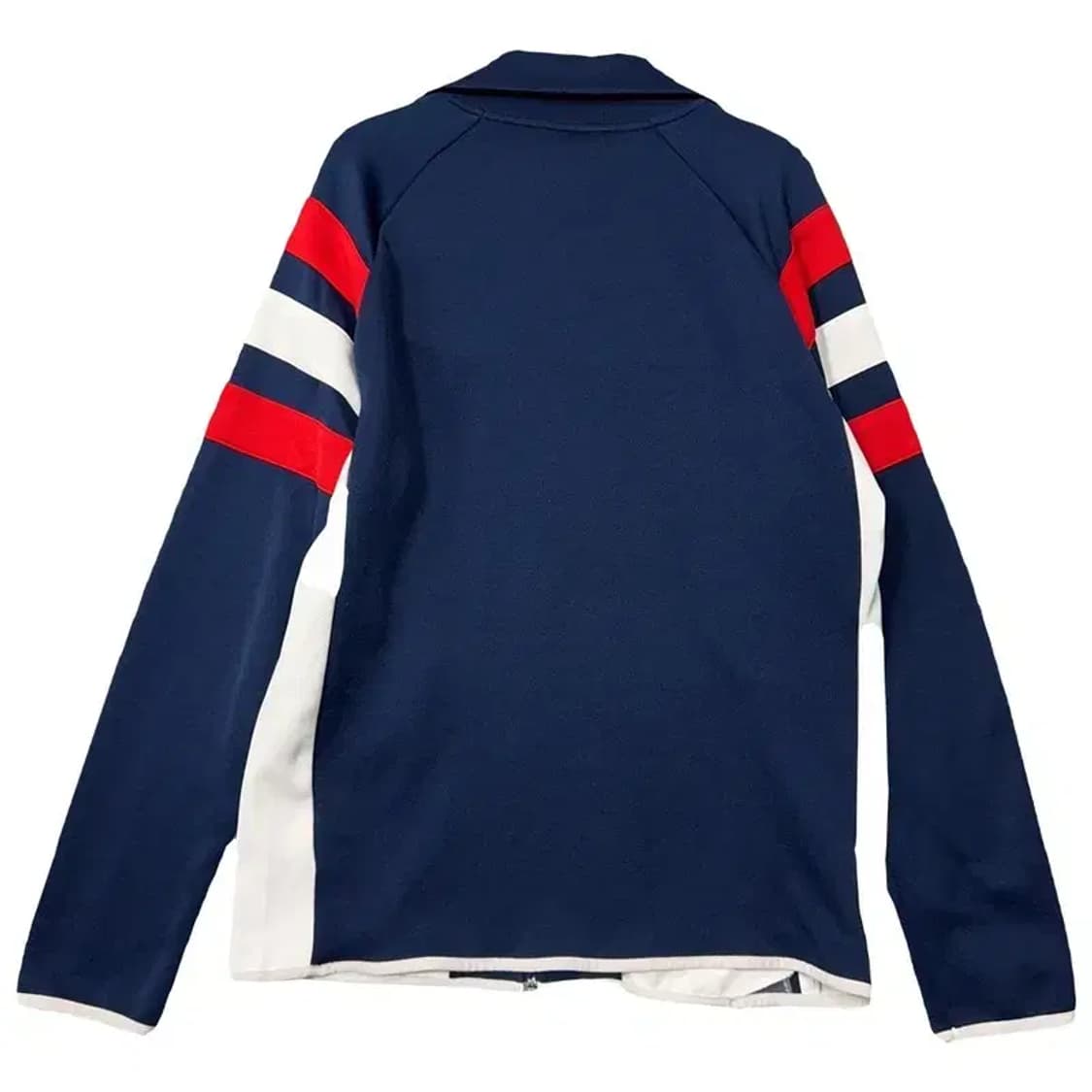 아디다스 네이비 트레포일 불꽃 트랙탑 집업 저지 100 상품이미지2