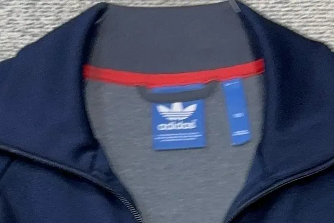 아디다스 네이비 트레포일 불꽃 트랙탑 집업 저지 100 상품이미지5