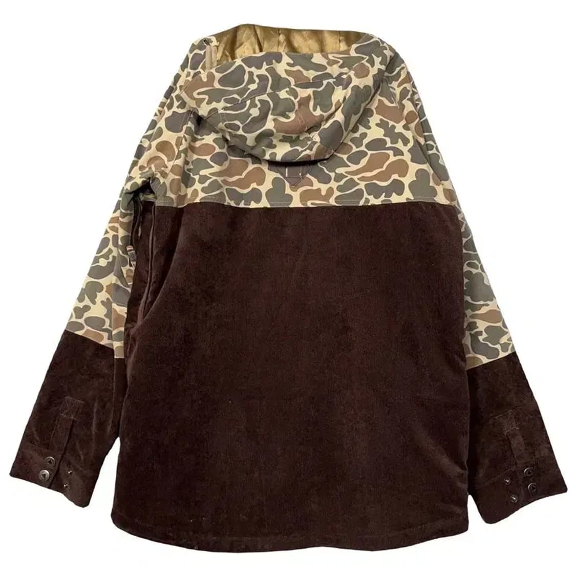 버튼 밀리터리 브라운 빈티지 윈드자켓 MEDIUM 상품이미지2