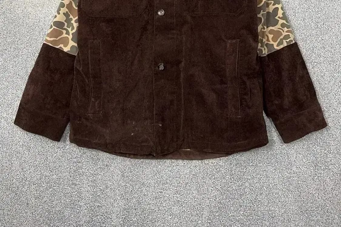 버튼 밀리터리 브라운 빈티지 윈드자켓 MEDIUM 상품이미지4