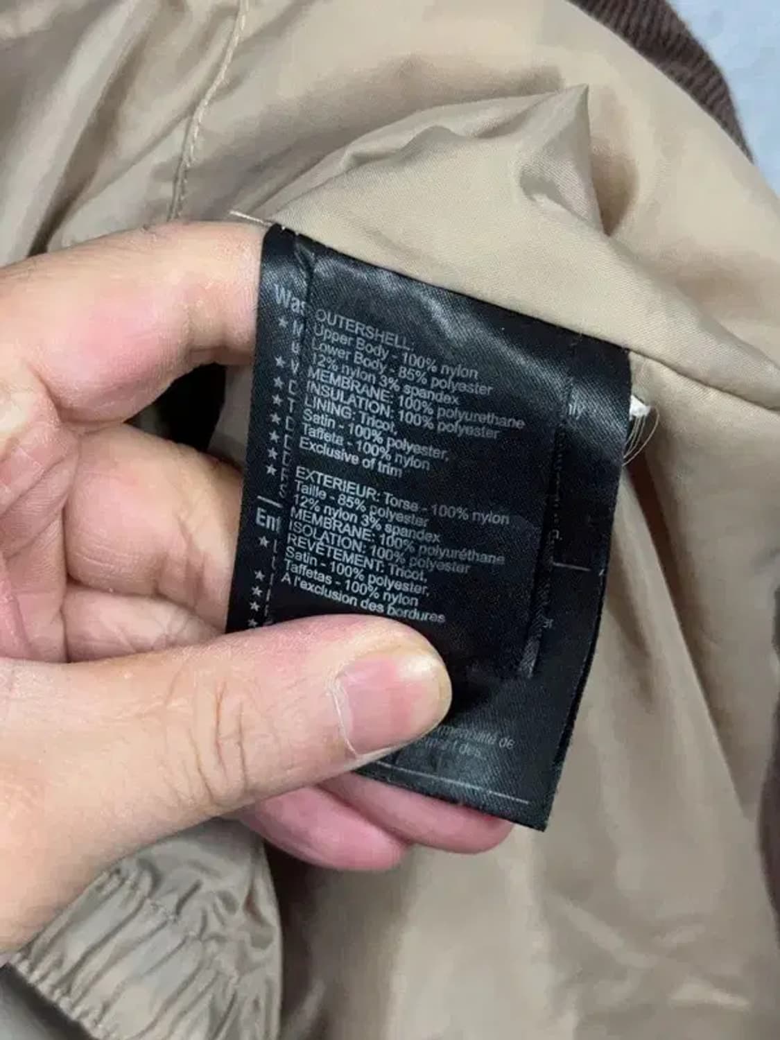 버튼 밀리터리 브라운 빈티지 윈드자켓 MEDIUM 상품이미지7