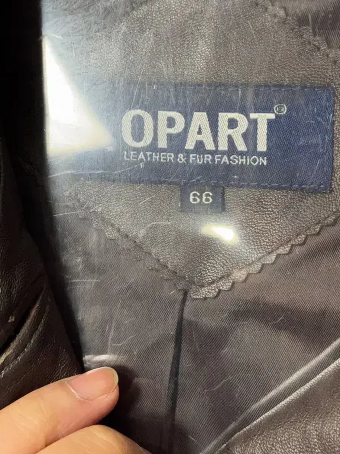 여성 빈티지 쉽스킨 브라운 양가죽 버튼 자켓 66 상품이미지7