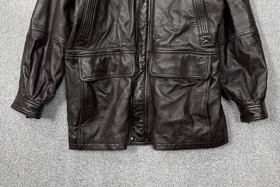 빈티지 리얼레더 코트 XL 상품이미지4