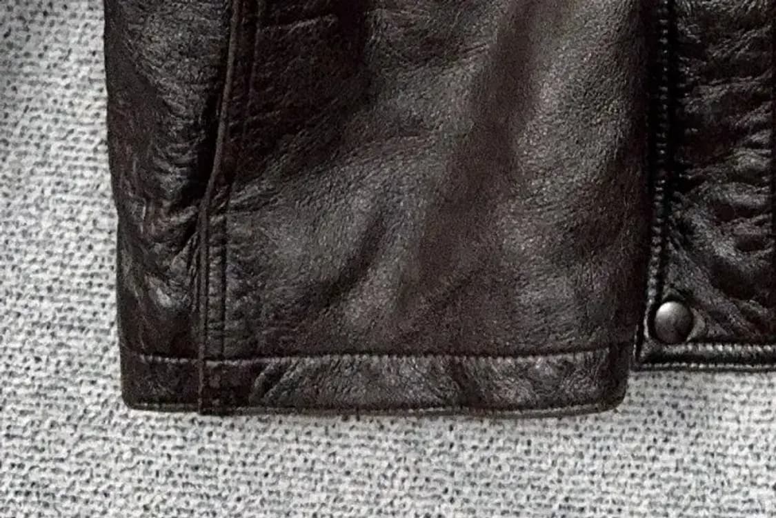 빈티지 리얼레더 코트 XL 상품이미지6